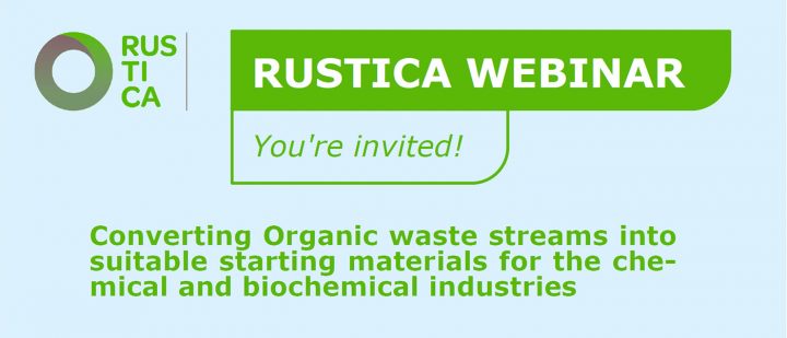 Converting organic waste streams into suitable starting materials for the chemical and biochemical industries